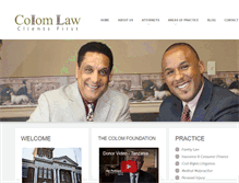 Tablet Screenshot of colom.com